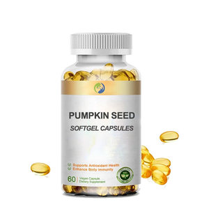 Ausreson <span class=keywords><strong>Pumpkin</strong></span> <span class=keywords><strong>Seed</strong></span> <span class=keywords><strong>Oil</strong></span> Softgels Cápsulas Suplemento Alimentar Óleo De Semente De Abóbora Softgels para cuidados capilares - Product Image 3