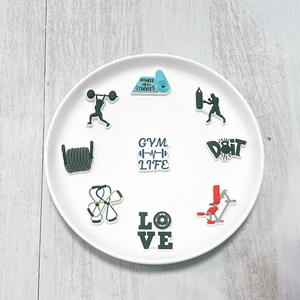 Accesorios Decorativos de Goma para Zapatos Crocs Wx MQ261, 2.5-3.5cm, para Fitness, Deportes, Levantamiento de Pesas, Zapatos de Cueva, Hebilla, Flor - Product Image 5