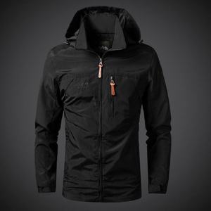 Veste de montagne légère et imperméable pour homme, nouveau style, logo personnalisé, respirante, coupe-vent, veste d'automne résistante - Product Image 3