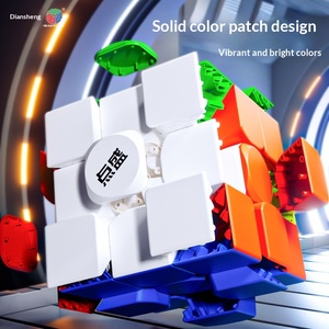 Cubo Mágico <span class=keywords><strong>3x3x3</strong></span>, Juguete de Rompecabezas 3D de 34.8cm, Tamaño Grande, Plástico ABS, con Luces Intermitentes, Divertido, Educativo, para Niños - Product Image 2