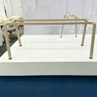 Échantillon Gratuit - Table de Bureau Modulaire Moderne en Acier en Forme de L avec Design Durable pour Bureaux à Domicile, Écoles, Ateliers