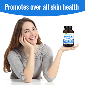 Factory Direct Krill Oil Capsules Promotes over all skin health and Joint Mobility with Phospholipids Dietary <b>Supplement</b> - Product Image 5