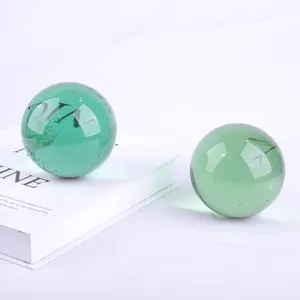 טבעי זכוכית כדור עיצוב הבית כדור ליל כל הקדושים חג המולד מתנת קריסטל כדור