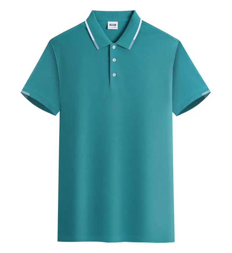 2023 all'ingrosso di alta qualità da uomo 100% lana nera Golf Polo T-shirt su misura uomo Polo magliette-comprare uomini Polo, alta Quali