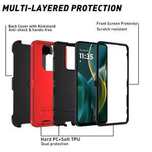 เคสป้องกันเต็มรูปแบบพร้อมที่ยึดสำหรับ2025สไตลัส3-in-1 TPU + PC ดีไซน์ใหม่สำหรับเล่นกีฬา<span class=keywords><strong>360</strong></span> 2025 - Product Image 5