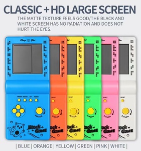 Mini Gioco Arcade <span class=keywords><strong>Tetris</strong></span> Snake, Giocattolo Retrò Anni '80, Regalo per Bambini e Adulti - Product Image 1