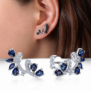 Eleganti Orecchini a Perno con Motivo Floreale per Donne, Accessori per Orecchie da Indossare Quotidianamente - Product Image 1
