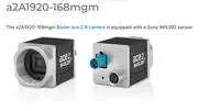 Caméra industrielle Basler Ace 2 A2A1920-168mgc IMX392 COMS 168 FPS 23 MP Chine