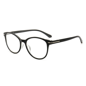 Venta al por mayor de gafas de lectura retro delgadas personalizadas naranja PC marco Material nuevo lector listo para ordenador de moda para hombres y mujeres - Product Image 4