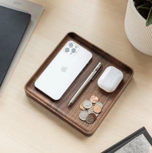 Venta al por mayor de fábrica, bandeja de escritorio con valet, bandeja de descarga de entrada, valet, llaves, organizador de teléfono, accesorio de escritorio de oficina - Product Image 2