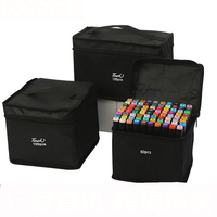 Nouvelle papeterie Logo personnalisé 24-262 couleurs en Stock Double pointe aquarelle alcool brosse recharge marqueur stylo ensemble pour les enfants