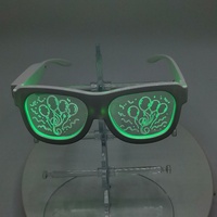 Nouvelles Lunettes LED Rechargeables 2026 – Lunettes Magiques Lumineuses pour Fêtes, Noël et Événements d'Halloween