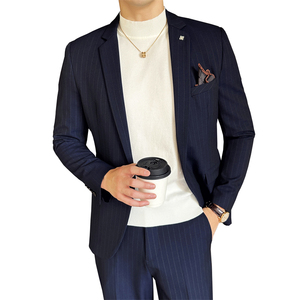 Pantalon de <span class=keywords><strong>costume</strong></span> vintage pour homme, coupe ample, style <span class=keywords><strong>hipster</strong></span>, élastique, bas large, taille haute, infroissable, 320g, tissé, avec braguette zippée - Product Image 4