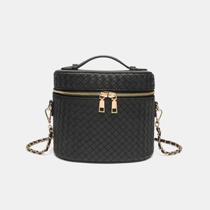 Bolso de Maquillaje Portátil Cruzado de PU Tejido con 75 Capas, Gran Capacidad, Organizador de Cosméticos para Viajes al Aire Libre, Primavera 2026 - Product Image 2