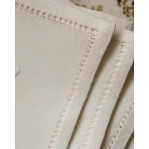 ชุดผ้าเช็ดปากปักมือลายแอเพอริทีฟ 12 ผืน ขนาด 37 ซม. - Product Image 5