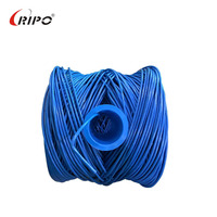Câble Ethernet Ripo CAT6 UTP blindé à âme en cuivre massif 8 conducteurs 23AWG avec gaine en PVC 305m par bobine