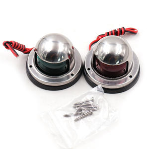 YIML船舶用マリンナビゲーションライト & アクセサリー/ヨット-レッド/グリーン<span class=keywords><strong>2</strong></span>色サイドテールポート/右舷ライト - Product Image 5