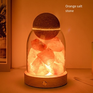 Nuovo stile per <span class=keywords><strong>la</strong></span> casa di lusso aromaterapia naturale di cristallo di <span class=keywords><strong>pietra</strong></span> deodorante essenziale ametista regalo Set con luce notturna - Product Image 5