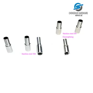 Aluminium Roestvrijstalen Plug Pin Hex Schroef Custom Custom Cnc Machinale Onderdelen Metaaldraaiende Fabriek Chengshuo Hardware