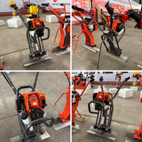 ZUJI VS35B für Motoren, 100 % Kupfermotor, CE-zertifiziert, Oberflächenglättung, Benzin-Betonrüttelbohle mit Aluminiumklinge, tragbar
