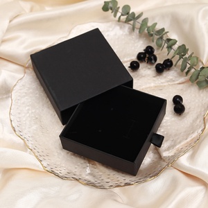 Customizable Rectangle Jewelry <b>Box</b> Cardboard Packaging Jewelry <b>Gift</b> Display Storage Professional Supplier in Stock for Wholesale - Product Image 3