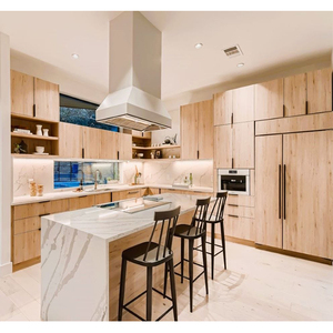 <strong>Cheap</strong> Kitchen Units Flat Pack Real Wood Kitchen <strong>Cabinets</strong> Large Kitchen <strong>Pantry</strong> <strong>Cabinet</strong> - Product Image 5