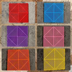 Commercio all'ingrosso della fabbrica ad incastro pavimento in plastica tappetino per Garage piastrelle per auto dettagli negozio ad incastro officina - Product Image 2