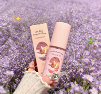 PEACH JO+ Spray désodorisant longue durée parfumé à la pêche et aux fleurs, unisexe, eau de toilette, style simple, parfum charmant
