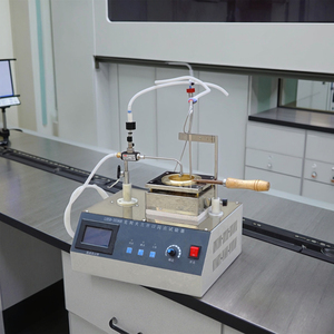 Dijital ekran Cleveland açık kapak flaş ve yangın noktası test cihazı asfalt 220V flaş test cihazı