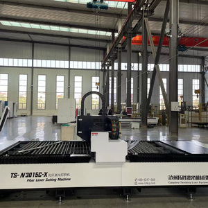 Vente directe usine – Machines de découpe laser à fibre à plateforme unique 3015 pour la fabrication de tôles métalliques plates - Product Image 1