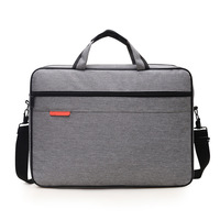 Sac à bandoulière portable en toile pour ordinateur portable 15 pouces grande capacité avec sangle d'épaule pour affaires, loisirs et étudiants