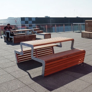 Ensembles de salle à manger jardin extérieur <span class=keywords><strong>Table</strong></span> de pique-nique en bois Commercial <span class=keywords><strong>banc</strong></span> Patio Camping <span class=keywords><strong>Table</strong></span> de pique-nique - Product Image 1