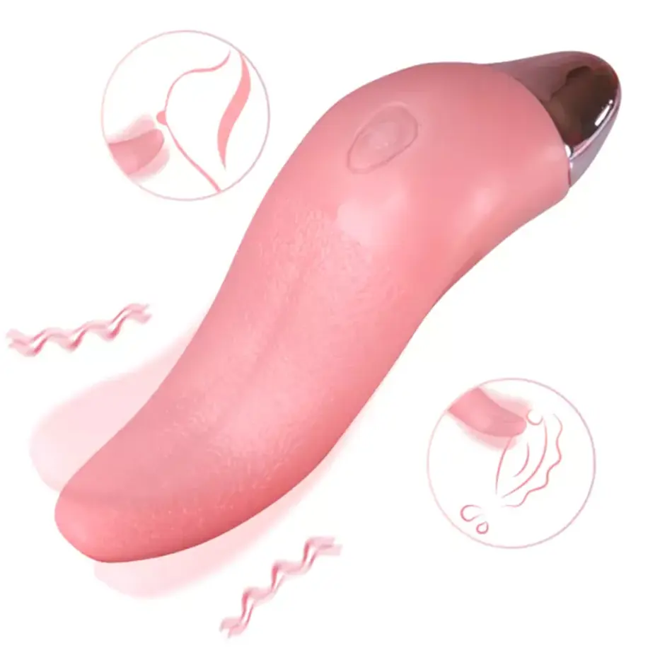 Hot-Selling Likkende Tong Vibrator Vrouwen Masturbatie Big Tong Seksspeeltjes G Point Massager Seksproducten