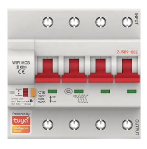Sls Tuya Wifi 1P 2P 3P 4P 100a Stroomonderbreker Schakelaar Luchttype - Product Image 1