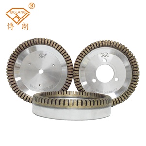 Disco de Diamante de Alta Calidad con Dientes Densos de 175*15*10 mm para Máquina de Pulir Vidrio de Doble Borde Recto - Product Image 1