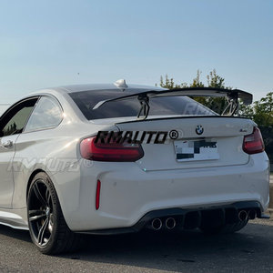 Aileron arrière universel en fibre de carbone véritable RMAUTO, style V, kit carrosserie pour BMW E90 E93 F10 F30 G30 - Product Image 3