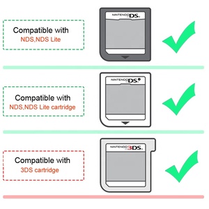 Étui de rangement pour cartouches de jeu avec 24 emplacements pour <span class=keywords><strong>Nintendo</strong></span> 3DS 3DSXL 2DS 2DSXL <span class=keywords><strong>DS</strong></span> <span class=keywords><strong>DSi</strong></span>, support pour 24 cartes, accessoire - Product Image 2