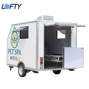 Remolque Móvil Personalizado para Peluquería Canina con Barra de Remolque y Equipamiento Premium - Product Image 4