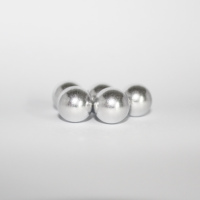 Bille en aluminium massif poli miroir de calibre 50, calibre 68, calibre 43, 2~40 mm, 2,4 mm, 12,7 mm, 12,7 mm, 17,27 mm