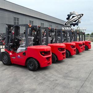 Montacargas Heli de 3 toneladas, usado, de Japón, con motor Isuzu C240, máquina usada, montacargas a gasolina, 3000 mm, 3000 kg - Product Image 2