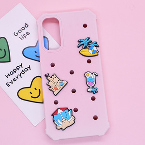 En gros, breloques et accessoires décoratifs en PVC pour chaussures d'été et de plage, sacs DIY, coques de téléphone, motifs tropicaux, océan et château de sable - Product Image 3