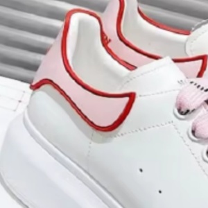 Chaussures de marche respirantes de style américain de haute qualité, en cuir blanc, semelle épaisse confortable, chaussures décontractées - Product Image 3