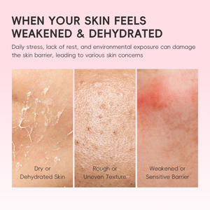 Crème hydratante pour le visage LAIKOU PDRN CICA, riche en <span class=keywords><strong>ADN</strong></span> de sodium, réparation de la barrière d'hydratation, réduit les rougeurs et la sécheresse de la peau, 30g - Product Image 3