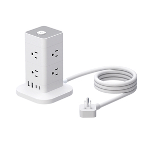 Multiprise Cube US 8 prises CA 15A 125V avec protection contre les surtensions et protection contre les surcharges, interrupteur <span class=keywords><strong>OneTouch</strong></span>, rallonge - Product Image 2