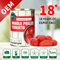 Tomate concassée en conserve 400g/800g/2500g/3000 gDouble concentré de tomate 100% fabriqué en Chine
