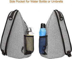 Échantillon Gratuit - Sac de Transport Portable et Léger en PU pour Raquette de Pickleball - Sac Bandoulière Étanche pour Sports de Plein Air - Product Image 6
