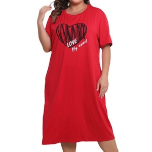 New Arrivals Hot Ai Design Extra Soft Comfortable Cool Oversized Woman Big Size <strong>Sleep</strong> <strong>Tee</strong> - Product Image 4