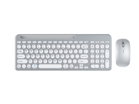 Clavier et souris sans fil silencieux mini 2.4G 2400 DPI à prix avantageux pour ordinateur de bureau et ordinateur portable