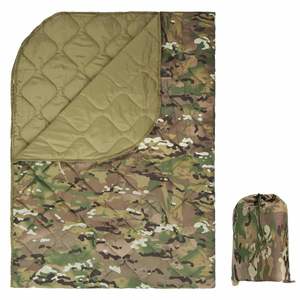 Tapis de pique-nique pliable multifonctionnel imperméable 200*150cm, couverture de camping camouflage portable pour l'extérieur, sac de couchage climatisé et chaud - Product Image 1
