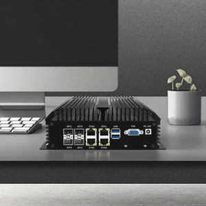 Micro tường lửa thiết bị 4x10G SFP 4xi226-v 2.5g Lan c3758 c3858 c3958 8 lõi máy chủ nhà mềm Router Mini PC GPIO 6 * COM AES-NI - Product Image 1